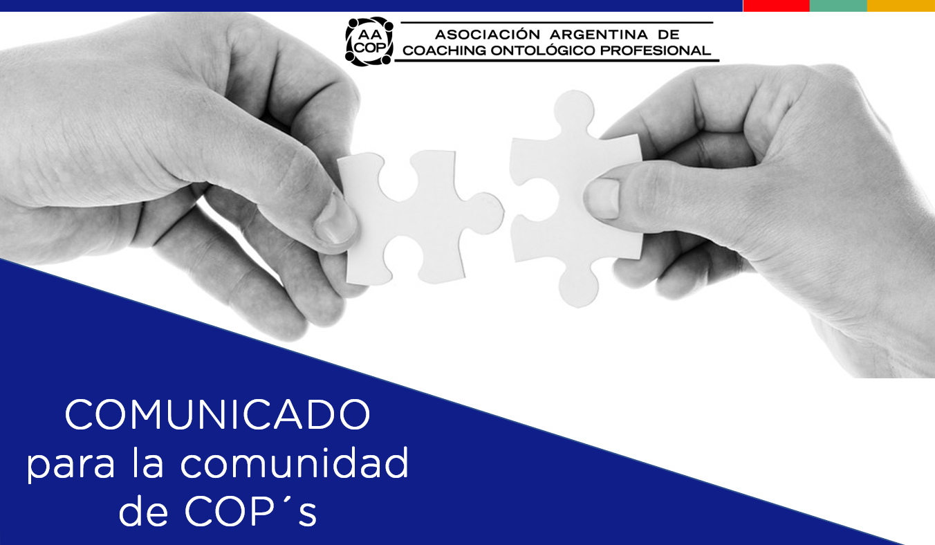 Comunicado para la comunidad AACOP | imagen